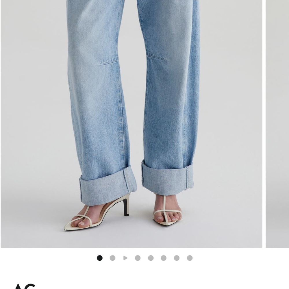AG Adriano Goldschmied High Rise Light Blue Jeans